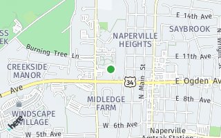 Map of 1022 N Mill St # 8, Naperville, IL 60563, USA