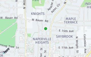 Map of 1415 N Main St, Naperville, IL 60563, USA