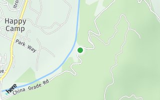 Map of 4 miles or so out China Grade Road, Happy Camp, CA 96039, USA