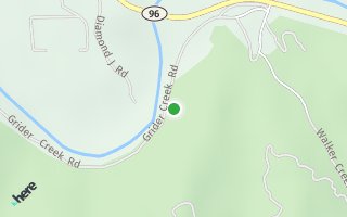 Map of 732 Grider Creek Road, Seiad Valley, CA 96086, USA