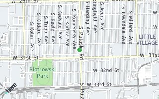 Map of 3022  Pulaski 4-B, Chicago, IL 60641, USA
