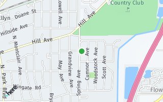 Map of 343 Spring Ave, Glen Ellyn, IL 60137, USA