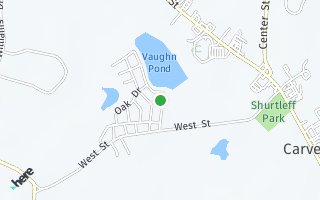 Map of 22 Crystal Lake Drive, Carver, MA 02330, USA