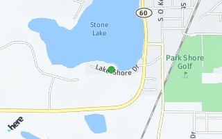 Map of 213 Lakeshore Dr., Cassopolis, MI 49031, USA