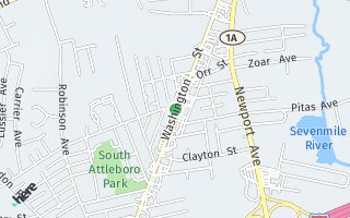 Map of 649 Washington Street, Attleboro, MA 02703, USA