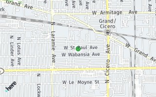 Map of 5018 W St. paul, Chicago, IL 60639, USA