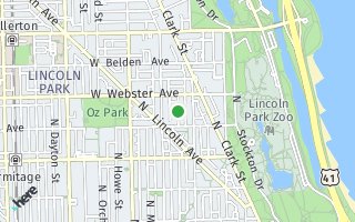 Map of 2128  North Hudson Avenue Unit 301, Chicago, IL 60614, USA