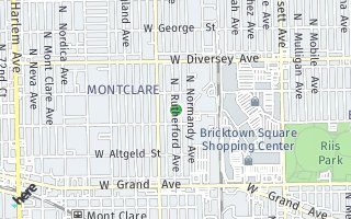Map of 2645 N. Rutherford, Chicago, IL 60707, USA