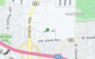 Map of 17W080 Oak Lane, Bensenville, IL 60106, USA