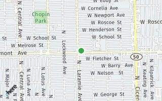 Map of 5146  Belmont, Chicago, IL 60641, USA