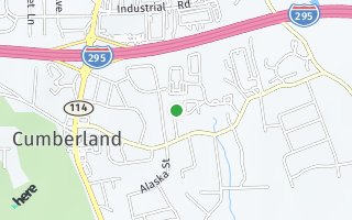 Map of 65 Standring Street, Cumberland, RI 02864, USA