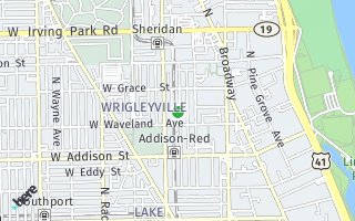 Map of 3738  N. Wilton 5, Chicago, IL 60613, USA