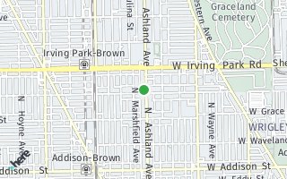 Map of 3906 N. Ashland 3, Chicago, IL 60613, USA