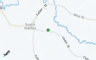 Map of 5 Cedar St, Halifax, MA 02338, USA