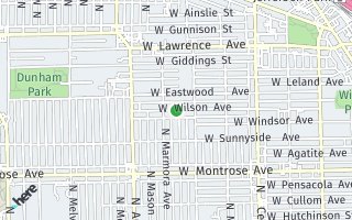Map of 5844 W. Wilson ST LOUIS, Chicago, IL 60630, USA