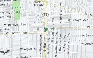Map of SOLD 709 S McKinley Ave, Arlington Heights, IL 60005, USA
