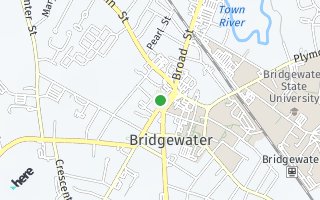 Map of 67 Central Square, Bridgewater, MA 02324, USA
