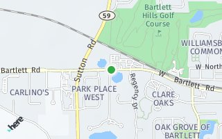 Map of 848 West Bartlett Rd 12, Bartlett, IL 60103, USA