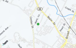 Map of 55 Old Forge Rd., Bridgewater, MA 02324, USA