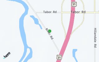 Map of 6699 River Rd, Sodus, MI 49126, USA