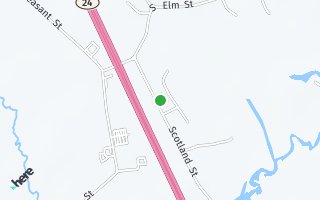 Map of 96 Scotland Street, West Bridgewater, MA 02379, USA