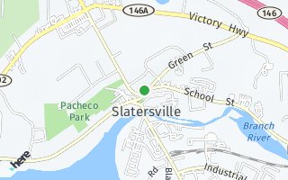 Map of 4 Greene Street, Slatersville, RI 02876, USA