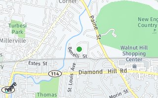 Map of 9 Walnut Street, Bellingham, MA 02019, USA