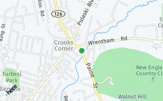 Map of 20 Paine Street, Bellingham, MA 02019, USA