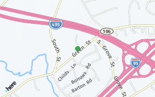 Map of 2 King Phillip Place, Foxboro, MA 02035, USA