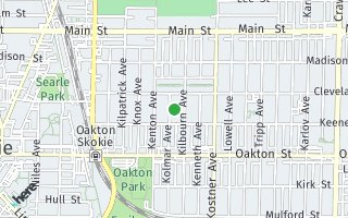 Map of 8129 Kolmar Ave., Skokie, IL 60076, USA