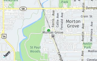 Map of 6401 Lincoln Ave 308, Morton Grove, IL 60053, USA