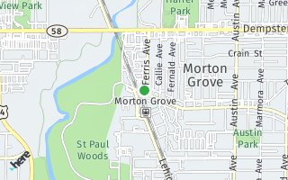 Map of 6330 Lincoln Ave. 1G, Morton Grove, IL 60053, USA