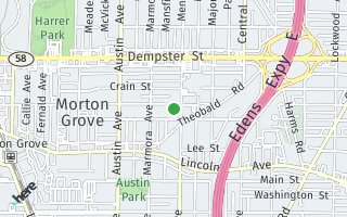 Map of 5817 Capulina Ave, Morton Grove, IL 60053, USA