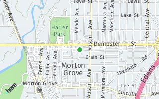 Map of 6040 Carol Ave., Morton Grove, IL 60053, USA