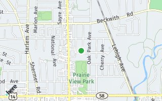 Map of 9104 Newcastle Ave, Morton Grove, IL 60053, USA