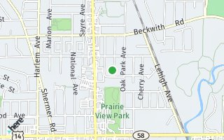 Map of 9112 Newcastle Ave, Morton Grove, IL 60053, USA