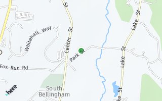 Map of 38 Park St, Bellingham, MA 02019, USA