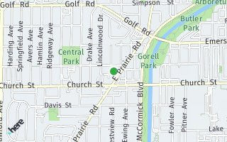 Map of 9245 Forestview Road, Evanston, IL 60203, USA