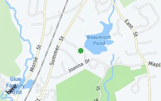 Map of Homes on Beaumonts Pond Drive, Foxboro, MA 02035, USA