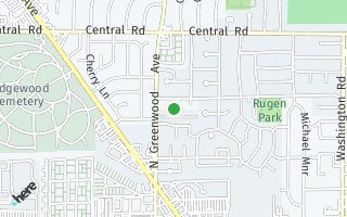 Map of 3243 Roder St, Glenview, IL 60025, USA