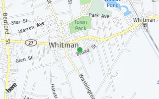 Map of 41 Laurel Street, Whitman, MA 02382, USA
