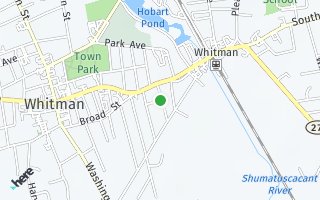 Map of 37 Dyer Avenue, Whitman, MA 02382, USA