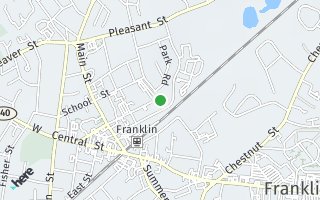 Map of 2 Emmons St 1, Franklin, MA 02038, USA