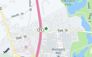 Map of 685 Oak St. Unit 27-4, Brockton, MA 02301, USA
