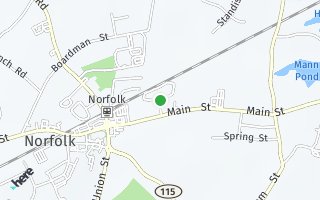Map of Boydes Crossing - Norfolk, MA, Norfolk, MA 02056, USA