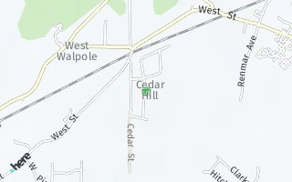 Map of 34 Chandler Ave, Walpole, MA 02081, USA