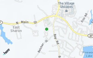 Map of Bayberry Drive, Sharon, MA 02067, USA