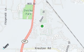 Map of 11722 Davey Dr, Huntley, IL 60142, USA