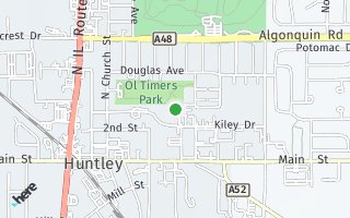 Map of Harry Dr, Huntley, IL 60142, USA