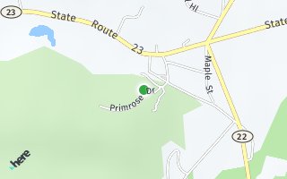 Map of Primrose Drive  Lot 3, Copake, NY 12529, USA